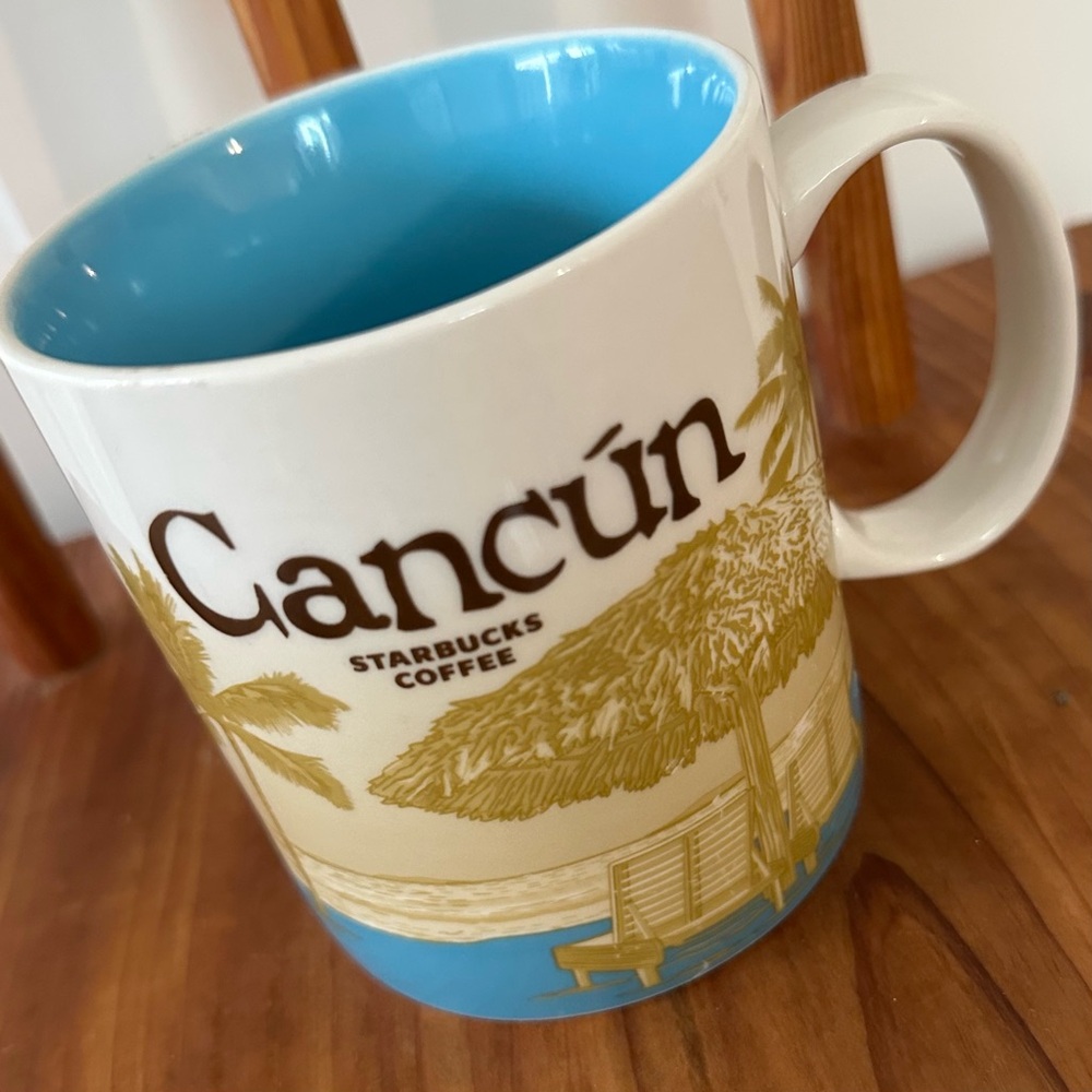 Starbucks CANCUN Global Icon Collection Coffee Cup Mug Cup Mexico - Picture 4 of 4